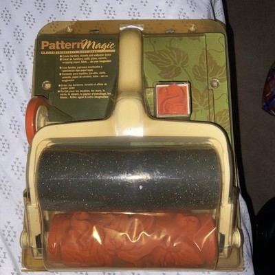 Wagner FALL LEAF Pattern Magic Roller Paint Painting Kit Accents SEALED BOX New