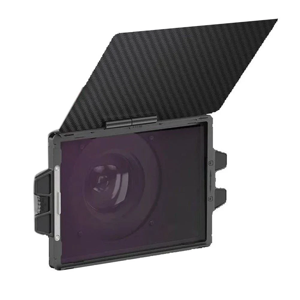 Matte Box with 4 Inch X 565 Inch Tray Carbon Fiber Flag for Mirrorless