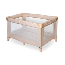 My Babiie MBTC1 Travel Cot - Blush Quilted - Grade A