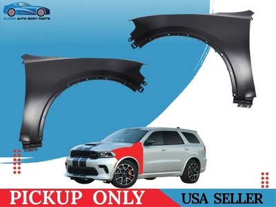 Fender For Dodge Durango 2011-2024 Front Driver and Passenger Side Primed Set