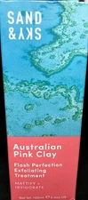 NIB Sand Sky Australian Pink Clay Flash Perfection Exfoliator Treatment 3.4oz