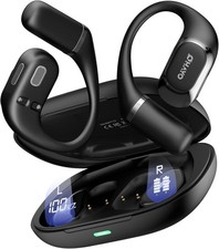 Lightweight Open Ear Wireless Headphones - 40 Hours Playtime  Touch Control