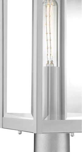 Quoizel Westover 20 1/2" High Silver Outdoor Post Light - Picture 6 of 6