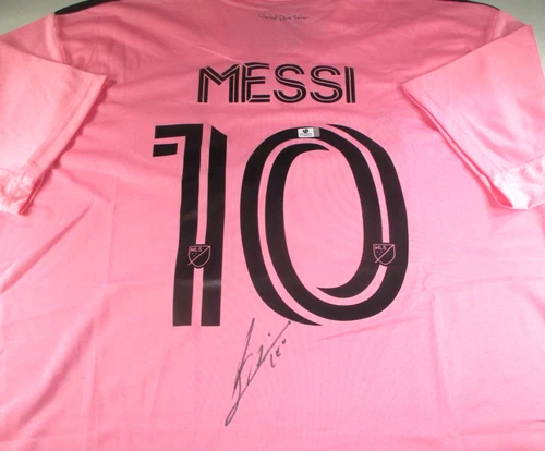 Lionel Messi / Autographed Inter Miami FC Adidas Aeroready Soccer Jersey / LOA