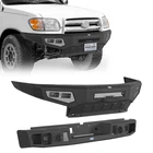 Fit 2000-2006 Toyota Tundra Full Width Front Rear Bumper Assembly w/LED Lights