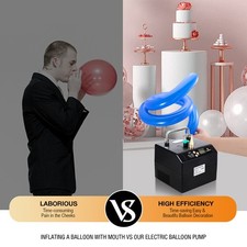 Air Blower Lagenda B231 Electric Balloon Pump Balloon Inflator Party 110V Black