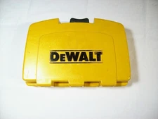 Dewalt Tough Case Empty Bit Case 6" x 4" Had Gold Ferrous Oxide Bits In It