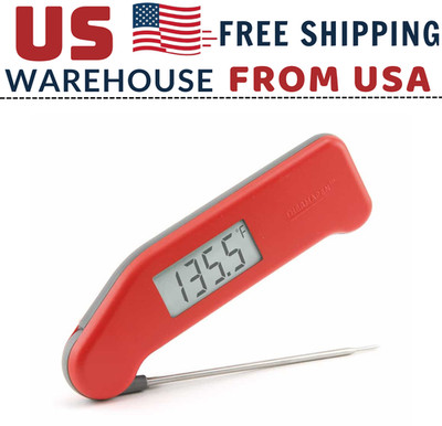 THERMO̶WO̶RKS Classic Super-Fast Thermapen Red   Instant Read Food Thermometer