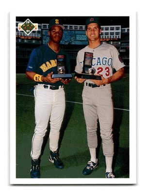 Ken Girffey Jr. Ryne Sandberg 1991 Upper Deck Final Edition #79F Checklist Mint
