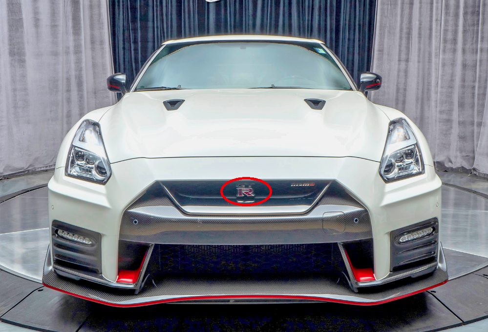 Genuine Nissan R35 GT-R GTR Nismo Front GTR Emblem 2017 - 2022 | eBay