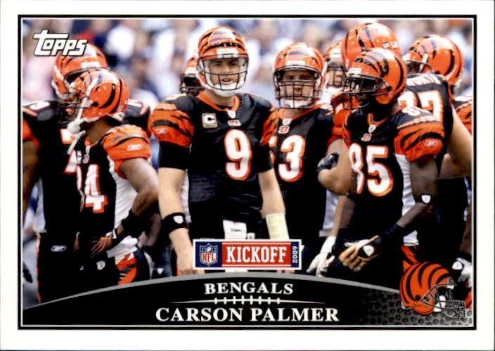Carson Palmer 2009 Topps Kickoff Card #81