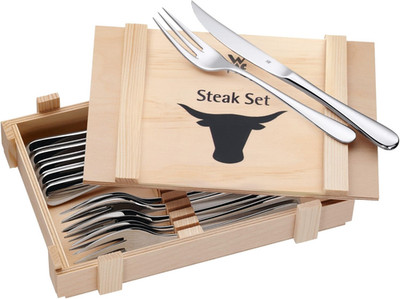 12-Piece Steak Cutlery Set for 6 - Premium Quality Dining Experience