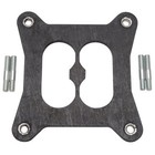 Edelbrock Carburetor Gasket 9266; Insulator, .320 in. Thick, Divided 4150