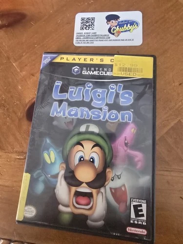 Luigi's Mansion Nintendo Gamecube Game w/Case & Manual And Other Brochures!