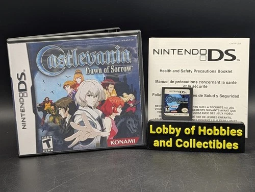 Castlevania: Dawn of Sorrow ( Nintendo DS ) Authentic - Loose W/ Printed Cover