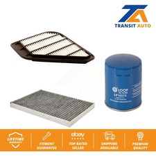 Air Cabin Engine Oil Filters (3 Total) Kit For GMC Acadia Chevrolet KFM-100026