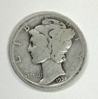 1924 Mercury Dime - Free Shipping