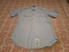 U.S. Air Force Polyester-Cotton Man's Short Sleeve Type II Shirt Size 16.5 Used