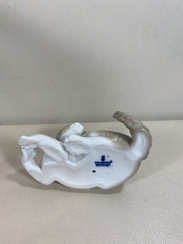 LLadro #5114 Tan and White "Surprised Cat" Figurine - Picture 5 of 5