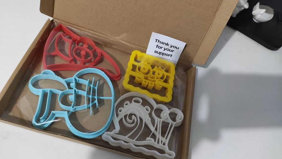 PREMIUM - Spongebob Schwammkopf Ausstechformen Schwammig Patrick Thaddäus Gary