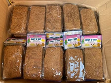 X's 10 Coco Coconut Fiber Tropical Comfy Cozy Nest Nesting Box Material Bed Bird