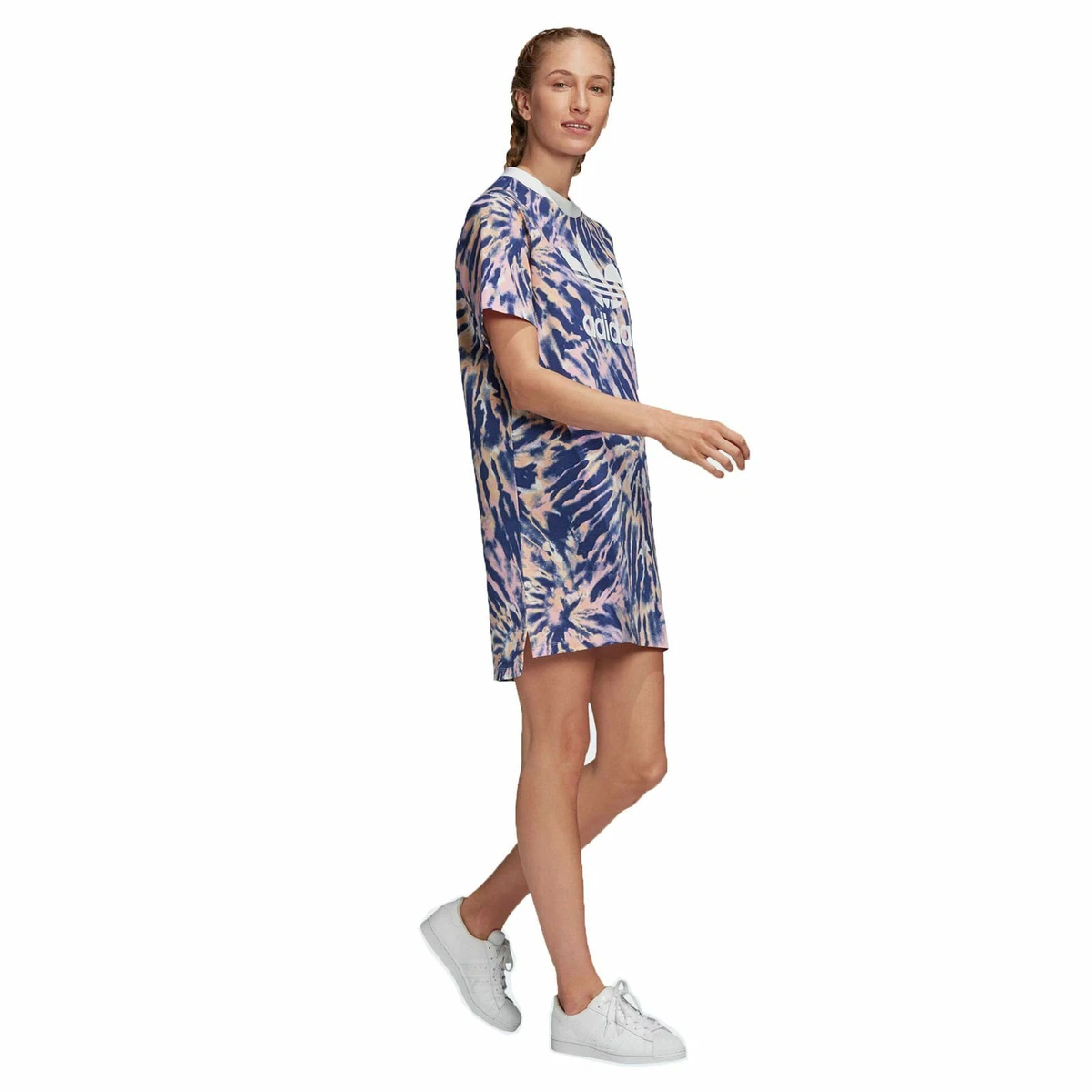 Vestido adidas tie dye hot sale