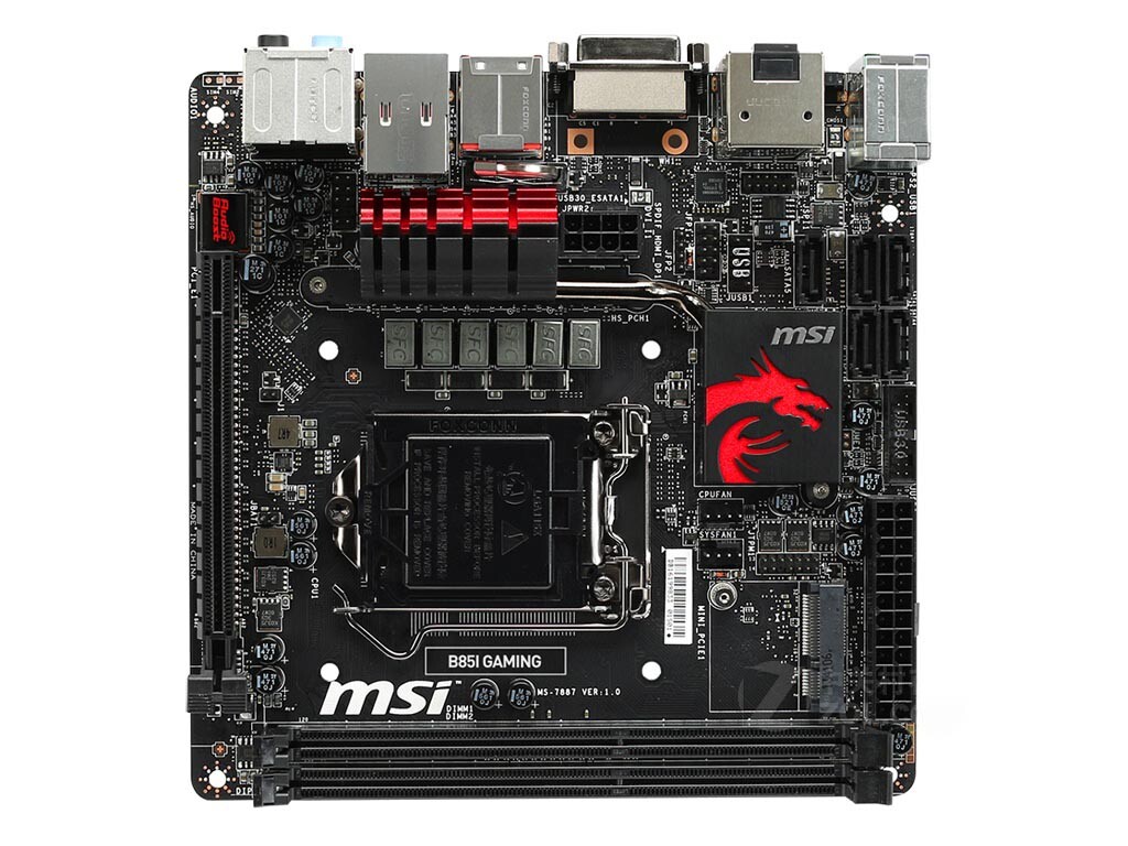 For MSI B85I GAMING motherboard B85 LGA1150 DDR3 16G DVI+DP+HDMI M