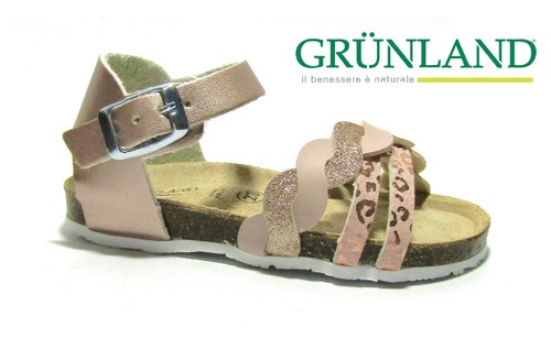 Sandali da bambina per bimba Grunland eleganti casual con cinturino aperti  bassi | eBay
