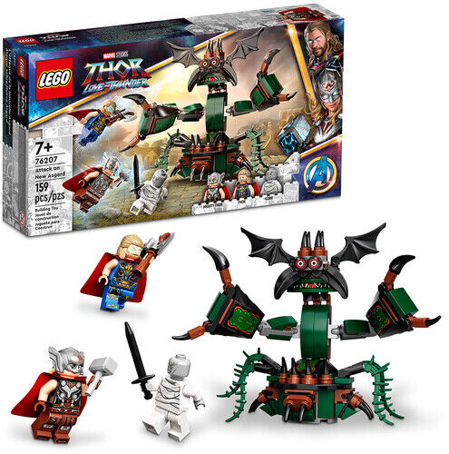 LEGO® Marvel Super Heroes Thor Love and Thunder Attack on New Asgard 76207 [New
