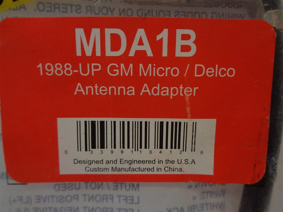 Scosche MDA1B Antenna Adapter for 1988-up for Chevrolet / GM Radios Foto 2 de 2