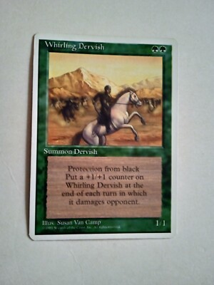MTG ENG 1995 WHIRLING DERWISH MAGIC CARD