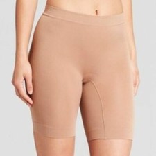 Jockey Womens Smoothing Slipshort Size S L XXL Lightweight Beige Caramel