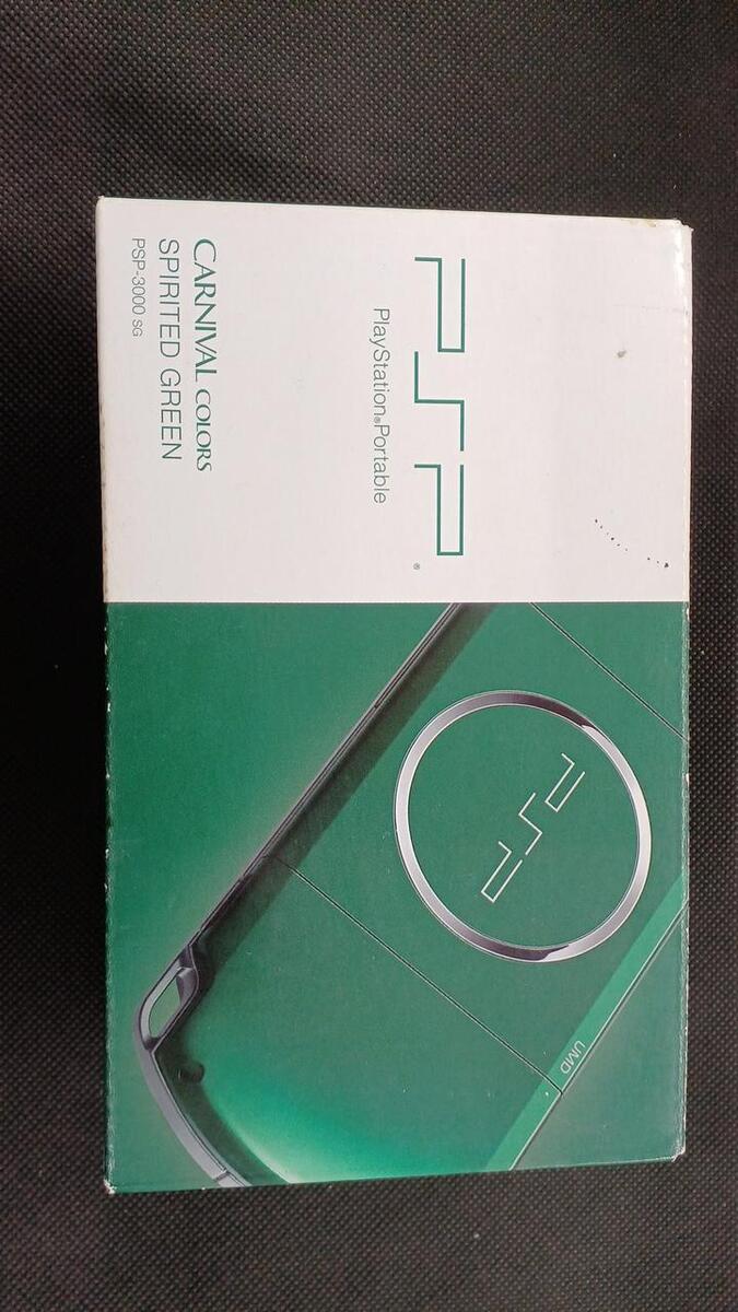 SONY PSP Playstation Portable Spirited Green PSP - 3000SG SONY PSP Playstation Portable Spirited Green PSP - 3000SG