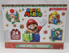 Image of 2021 Jakks Pacific Super Mario Advent Calendar 24 Days 13 Figures 11 Accessories