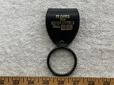 1960s PECO Philadelphia Electric Company Hand Lens PE Cares Senior Citizens  Vtg