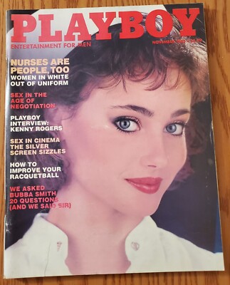 PLAYBOY - Nov, 1983 NURSES NUDE / SEX IN CINEMA (Playmate VERONICA