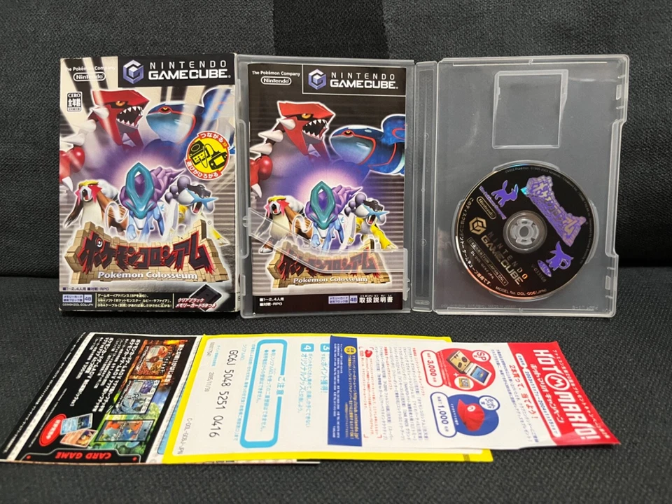 Pokemon Colosseum & Celebi Bonus Disc Nintendo Gamecube GC Tested - Image 2 of 4