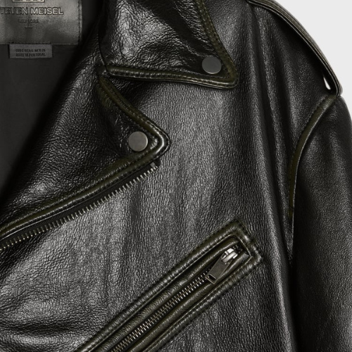 ZARA NEW LIMITED EDITION. BLACK STEVEN MEISEL LEATHER BIKER ZARA NEW LIMITED EDITION. BLACK STEVEN MEISEL LEATHER BIKER