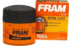 FRAM Extra Guard PH3614, 10K Mile Change Interval Spin-On Oil Filter