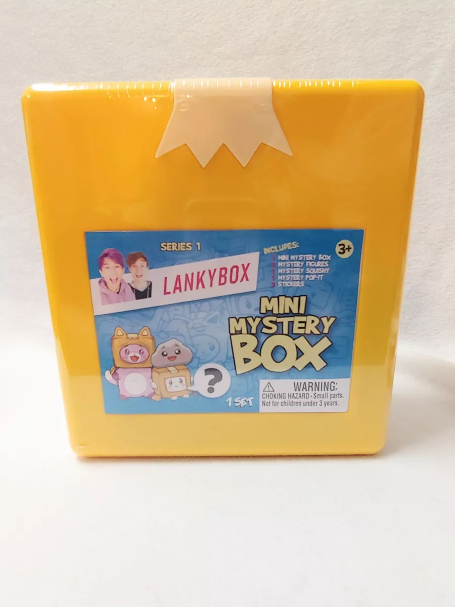  LankyBox Mini Mystery Box, for The Biggest Fans, 2 Mystery  Figures, 1 Squishy Figure, a pop-it, and 3 Stickers : Toys & Games