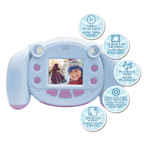 LEXIBOOK CHILDREN'S CAMERA WITH PHOTO & VIDEO FUNCTION - DJ080 - Picture 4 of 15