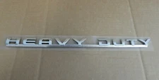 New OEM 2002-2004 Dodge Ram 2500 3500 Heavy Duty Chrome Letters Badge Emblem HD