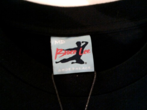 NEW SHOE PALACE "Bruce Lee X Shoe Palace Tee" MEN'S BLACK T-SHIRT MED BLSS310 - Picture 6 of 9