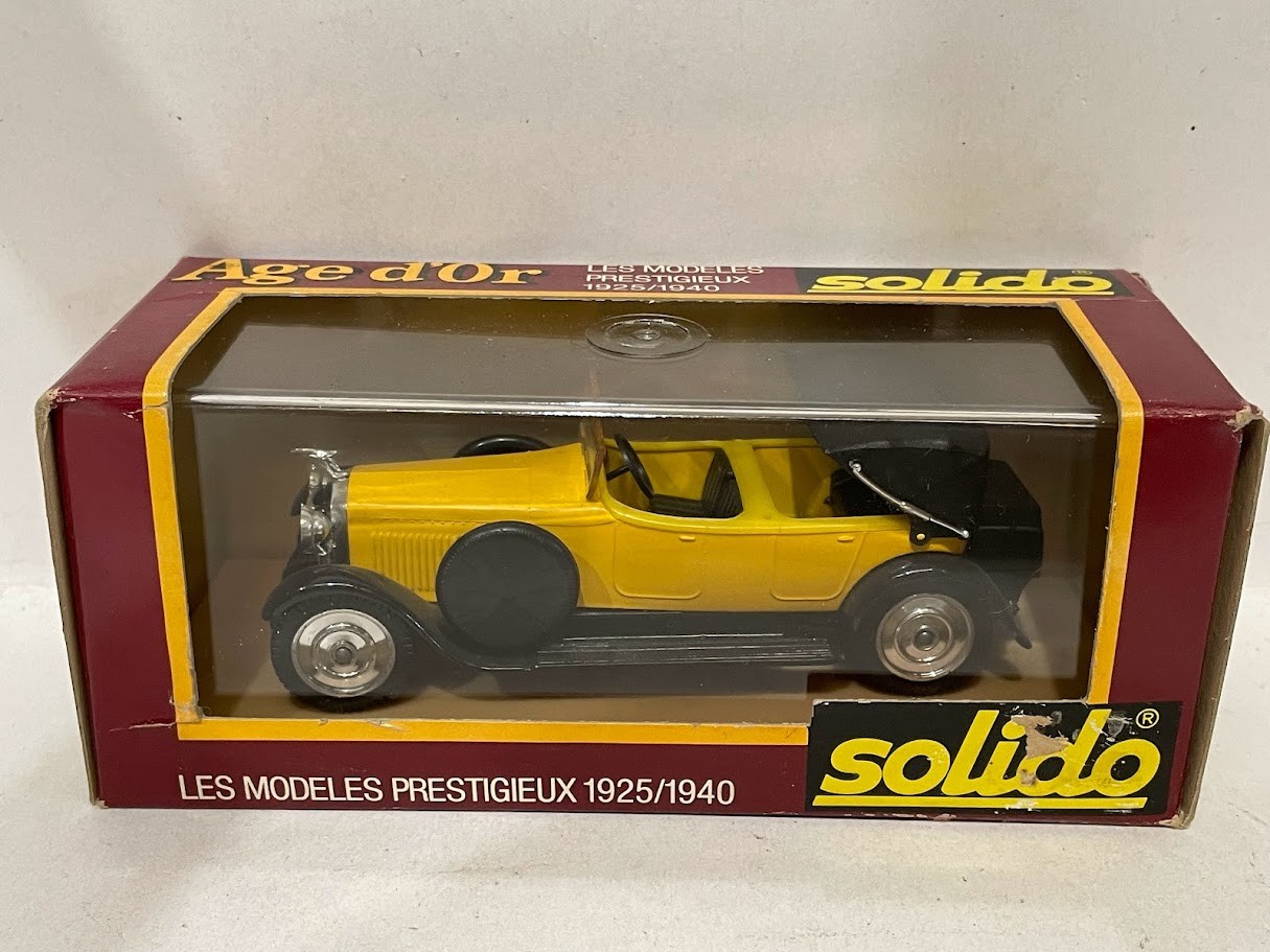 Solido Hispano Suiza H6b 1928 6 Cilindri Cabriolet 1:43 145