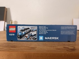 2011 LEGO #10219 Maersk Train Retired New - Unsealed Box/ Bags Sealed Complete