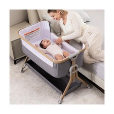 Cuna para bebé Larex mesita de noche cuna co cama para recién nacido bebé niño pequeño...