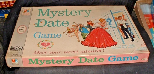 Original Vintage Mystery Date Board Game Complete Set 1965 Milton Bradley NICE
