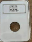 1899 Indian Head Cent 1C MS64 BN NGC – Gorgeous Original Surfaces – PQ Coin!