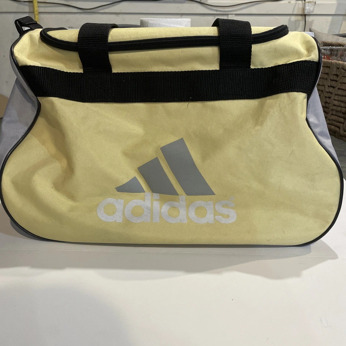 Adidas Neon Yellow Gym Sack Team D Adidas Gymsack main image 4