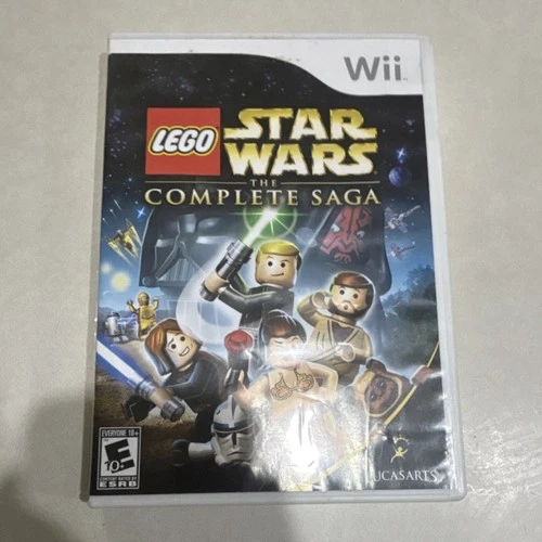 LEGO Star Wars The Complete Saga Nintendo Wii Manual Included 2007